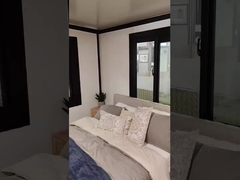 Schnelle Montage Vorgefertigte kleine Ausdehnung Container Häuser Walzmetalldach