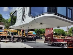 8.5 Meter Raumkapsel Haus Vorgefertigte Pod-Häuser Windwiderstand