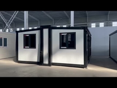 Doppelflügel Prefab Containerhaus mit gebrochenem Brückenfenster aus Aluminium