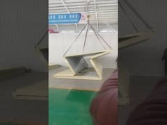 Ökofreundliches, vorgefertigtes kleines Klapphaus, Wohnwagen, Container, wetterfest