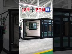 Ausbaufähige Prefab-Häuser Wetterfestes Versand Großmutterwohnungen