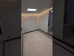 Doppelflügel-erweiterbares Fertighaus