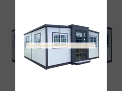 18.5m2 Erweiterbares Prefab Haus mit eigener Toilette