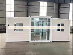 Erschwingliche, erweiterbare, vorgefertigte Häuser, anpassbares modernes Design