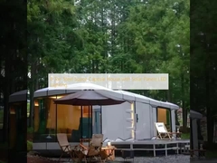 8 Tonnen Stahl-Raumkapselhaus mit Solarzellen LED-Beleuchtung