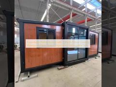 Erweiterbare Fertighäuser mit 2 KN/m2 Bodenbelastung Wasserdichte Farbe Versiegelte Kanten und anpassbare Größe