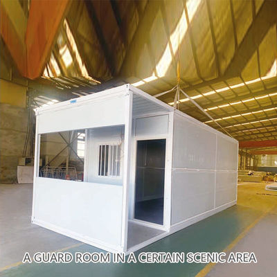 kaufen Ökofreundliches, vorgefertigtes kleines Klapphaus, Wohnwagen, Container, wetterfest online manufacture