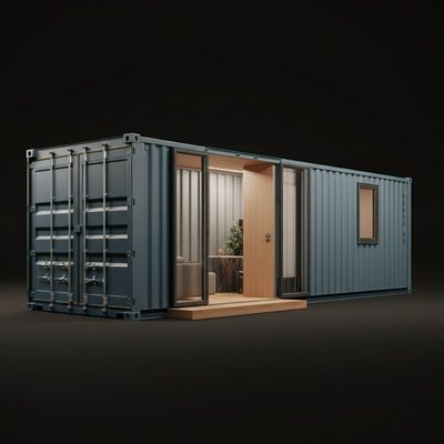 kaufen 20 Fuß chinesische umgebaute Lagerbehälter Flat Pack Homes online manufacture