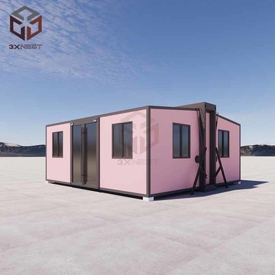 kaufen 700 mm Wand Feuerdichtes Prefab Klapphaus Tragbar 20ft 30ft 40ft online manufacture