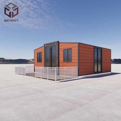 kaufen 20 ft vorgefertigtes Haus mit Stahl-/Aluminiumtüren online manufacture