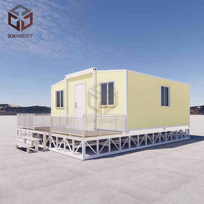 kaufen Erdbebenbeständiges Doppelflügelcontainerhaus mit Balkon online manufacture