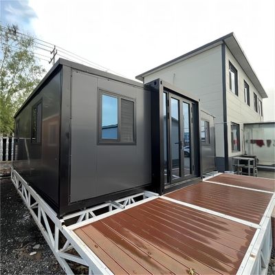 kaufen 30ft erweiterbares Containerhaus mit vorinstalliertem Sanitärsystem vorinstalliert online manufacture