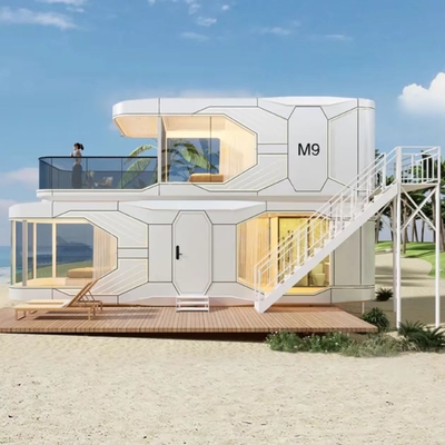 kaufen 8 Tonnen schweres Raumkapselhaus mit Solarzellen und LED-Beleuchtung online manufacture