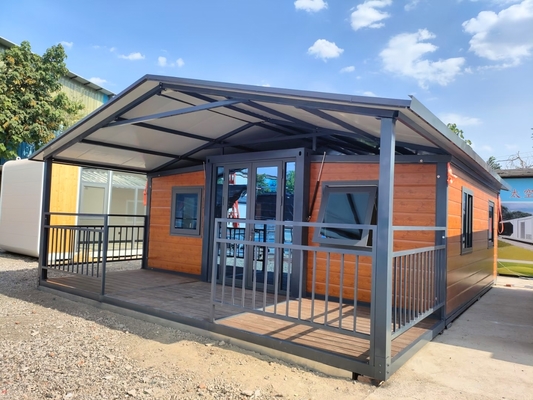 kaufen 40ft Expandable Container Home with 2200mm Fold Size 5900x6300x2480mm Extended Size and Accessories Included online manufacture