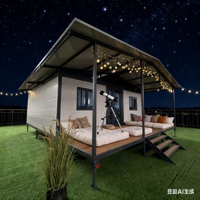 kaufen Fireproof and Durable Expandable Double Wing 20ft Container House with More Than 20 Years Life Span online manufacture
