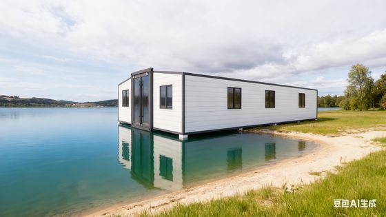 kaufen 40ft Expandable Container Home with 72㎡ Floor Area 4.6 Tons Net Weight and 3-6 People Accommodation Online-Herstellung
