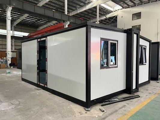 kaufen Expandable Prefab Homes with 12KW Power Consumption 27.5 ㎡ Floor Area for 2-4 People Capacity Online-Herstellung