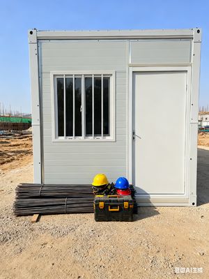 kaufen Expandable Prefab House with 2.0KN/㎡ Ground Live Load 0.5KN/㎡ Roof Live Road and Thermal Insulation Performance 0.043W/m.K Online-Herstellung