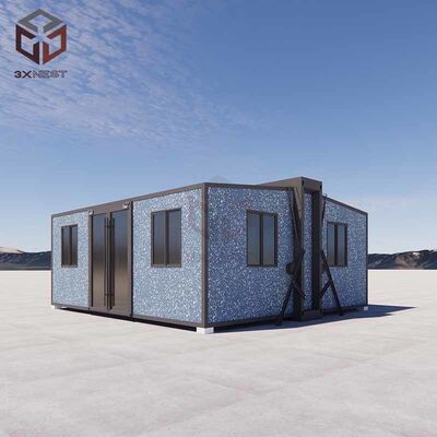 kaufen Wet-Dry Separation Bathroom Prefab Folding House with Earthquake Resistance Grade 8 and Folded Size L5900 W700 H2480mm Online-Herstellung