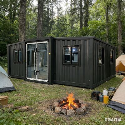 kaufen 18 mm dicker, feuerfester Zementfaserboden, faltbarer 20-Fuß-Container mit über 30 Jahren Haltbarkeit und anpassbarem Hausgrundriss Online-Herstellung