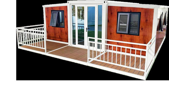 Mehrpersonenwohnungen mit 40 Fuß großen Wohnräumen mit Walzmetalldach