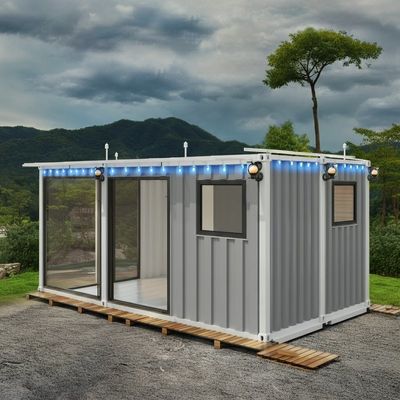 Anti-Korrosive Umgewandelt vorgefertigtes Containerhaus Modularhaus 20ft
