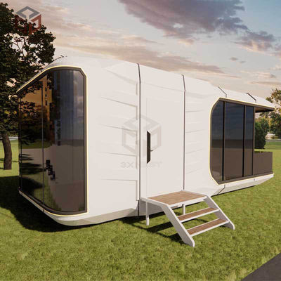 Tragbares Raumkapselhaus mit 3460mm Breite und 5 Jahren Garantie