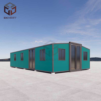 Erweiterbare Container-Haus-Design 18mm Boden Bambus Sperrholz Bodenrahmen für zwei Zimmer