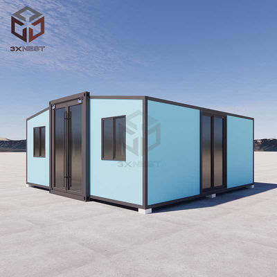 Portables Klappcontainerhaus Ausklappbares Kabinenhaus Witterungssicher