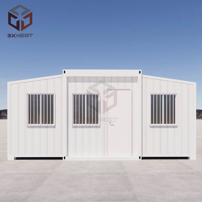 Klappbares Multifunktionscontainerhaus mit feuerfestem T65mm-Wallplate