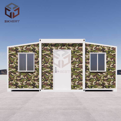 Feuerdichtes, erweiterbares Containerhaus mit T65mm EPS-Farbstahlplatte
