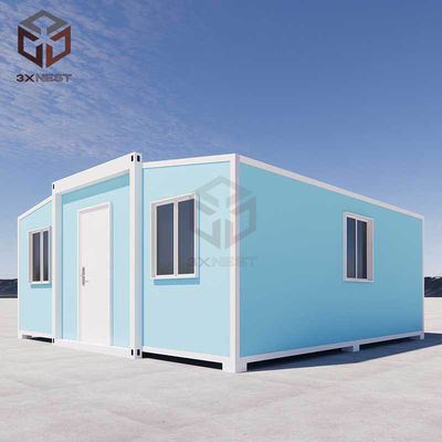 Klappbares, erweiterbares Containerhaus mit 2200 mm Faltgröße und 18 mm Bodendicke