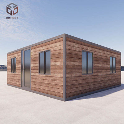 40ft Containerhaus Erweiterbare Flat Pack Modulargebäude