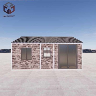 Luxusvorgebautes Flat Pack Klapphaus Erweiterbarer Behälter EPS Sandwich Panel