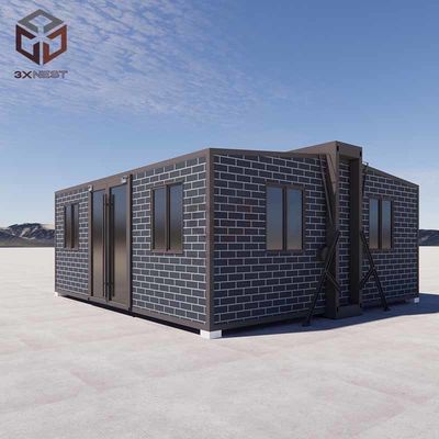50 mm EPS Dach vorgefertigt Klappbares kleines Haus Container mit Sandwich-Panel