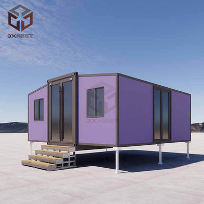 Außenprefabriziertes ausklappbares Containerhaus für temporäre Wohnungen 20ft