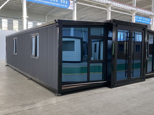 Doppelflügel Containerhaus mit Balkon und Stahlkonstruktion Die ultimative Lösung für die Unterkunft auf der Baustelle
