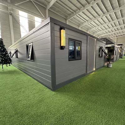 12 kW Stromverbrauch 40 Fuß erweiterbarer Container Wohnraum für 3-6 Personen mit elektrischem System und Schaltkreis