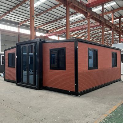 56 Quadratmeter Bodenfläche 30FT Erweiterbares Containerhaus mit EPS-Sandwich-Panel-Wand