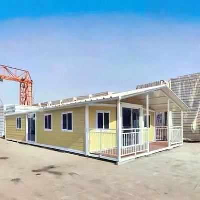 Anpassungsfähiges Stahl-Vorgefertigtes Klapphaus mit Windfestigkeit der Stufe 11