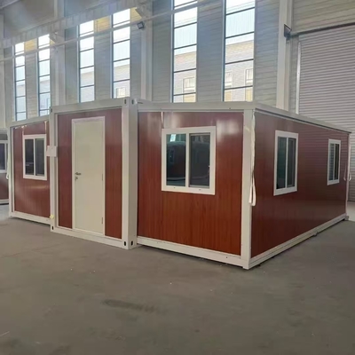 Modernes, erweiterbares, vorgefertigtes Haus mit 18,5 m2 Stahlrahmen