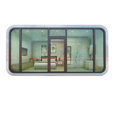 6m x 3,3m Aluminiumlegierung Apfelkapselhaus mit Solarstrom