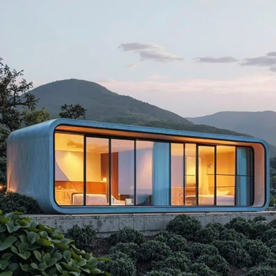 Schiebbare, faltbare Apple-Kabine 6m x 3,3m x 3m Aluminiumlegierung