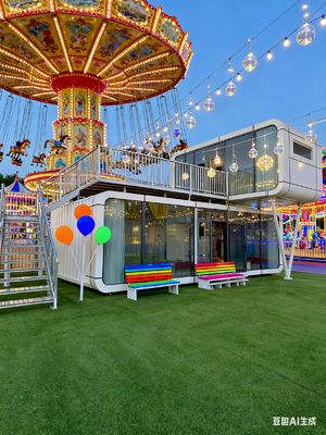 Tragbares Apple Capsule Haus mit 1000 kg Traglast, 12 KW Leistung und Ein-Zimmer-Ein-Bad-Design