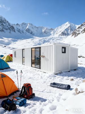 40 Fuß erweiterbarer Container-Haus mit einer Jahresgarantie T50 mm EPS-Dach und L11800 * W6220 * H2480 mm erweiterte Größe