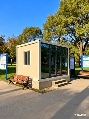 Flat Pack Klapphaus mit Stahltürschloss Erdlast 2,0KN/m2 Innenräume 5630*2230*2515mm Windfest 0,5KN/m2