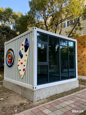 Flat Pack Klapphaus mit Erdbebenleistung von Stufe 8 0,043 W/m.K. Wärmedämmung und 2,0 KN/m2 Bodenbelastung