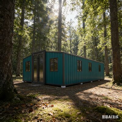 Wasser-Trocknen-Trennung Bad 40ft Erweiterbare Container Haus mit vollständig verzinkten Seitenrahmen und anpassbare Möbel Designs