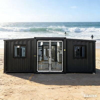 Vollverzinkter Klappbehälter mit 20 Fuß Wärmedämmung und anpassbarem elektrischen System