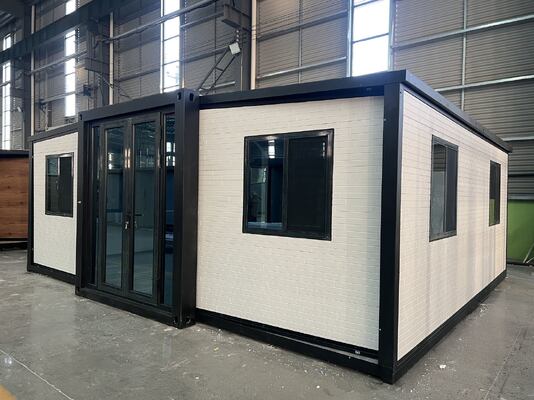 75mm EPS Sandwich-Panels Klappbarer 20 Fuß-Container mit 30-40 Jahren Lebensdauer und wasserdichtem Winddichtes Design für modulare Wohnräume